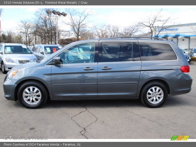 Polished Metal Metallic / Gray 2010 Honda Odyssey EX-L
