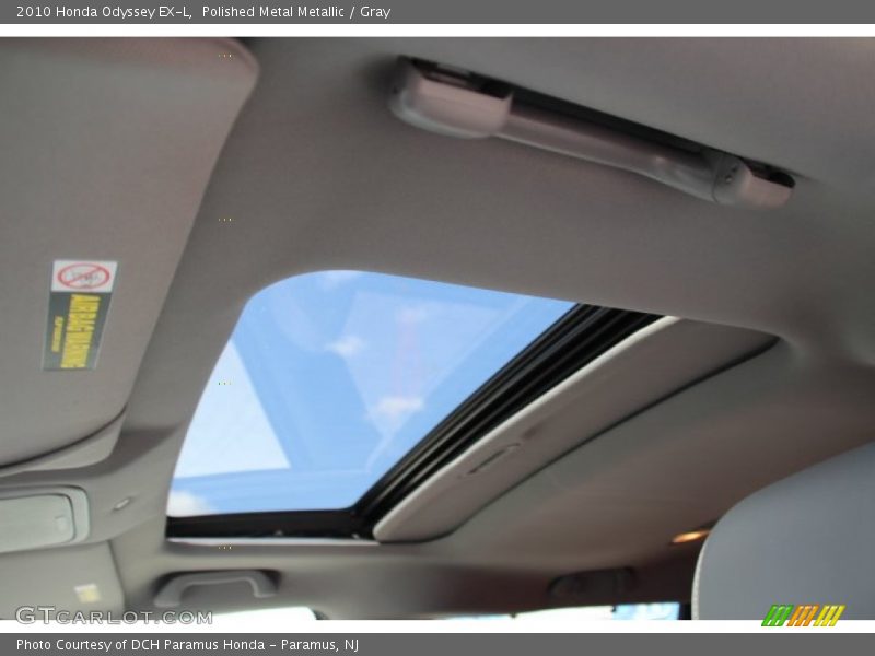 Polished Metal Metallic / Gray 2010 Honda Odyssey EX-L