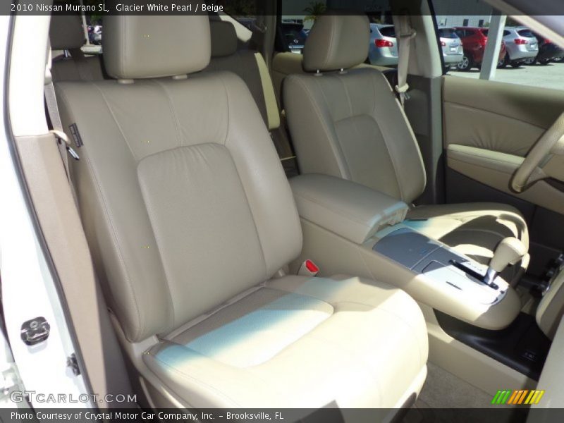 Glacier White Pearl / Beige 2010 Nissan Murano SL