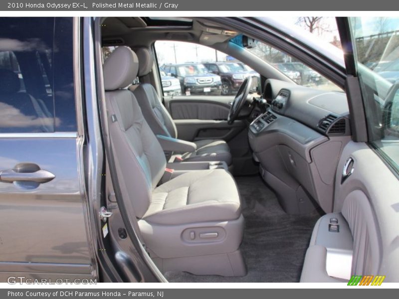 Polished Metal Metallic / Gray 2010 Honda Odyssey EX-L