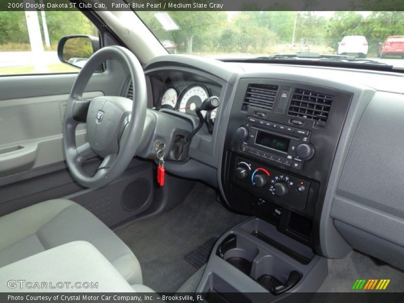 Patriot Blue Pearl / Medium Slate Gray 2006 Dodge Dakota ST Club Cab