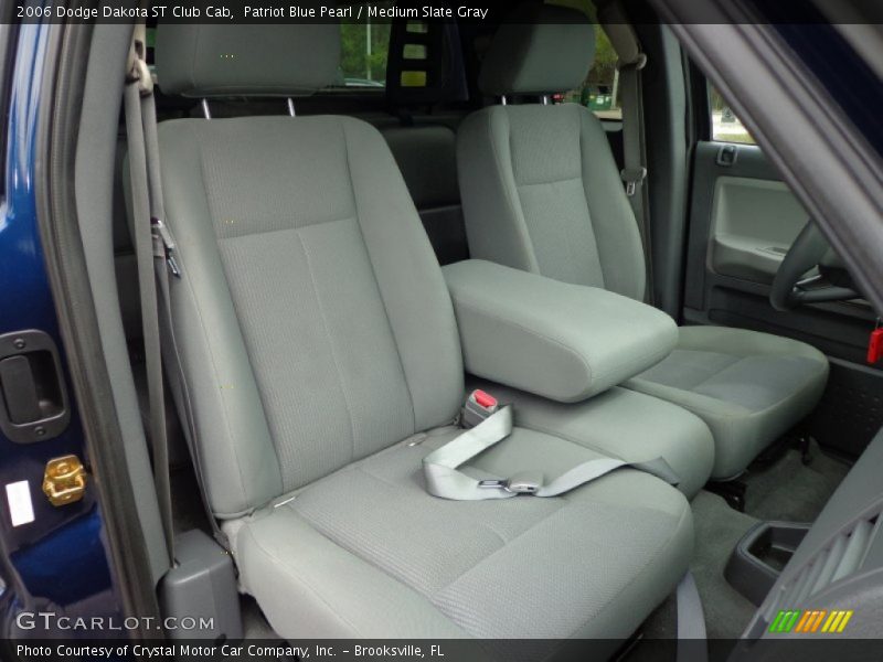 Patriot Blue Pearl / Medium Slate Gray 2006 Dodge Dakota ST Club Cab