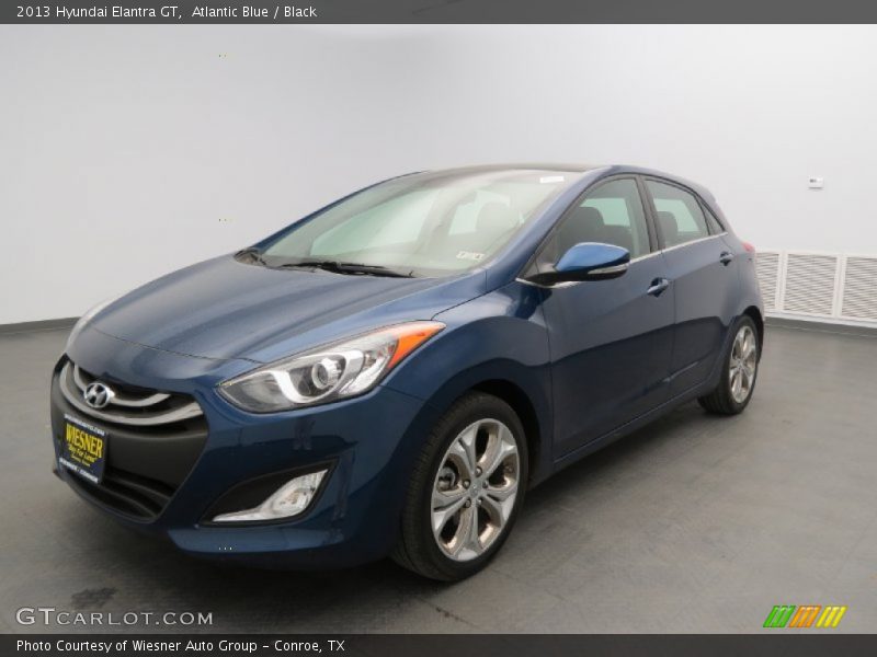 Atlantic Blue / Black 2013 Hyundai Elantra GT