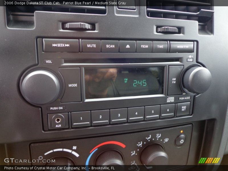 Patriot Blue Pearl / Medium Slate Gray 2006 Dodge Dakota ST Club Cab