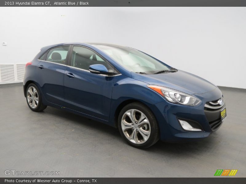 Atlantic Blue / Black 2013 Hyundai Elantra GT