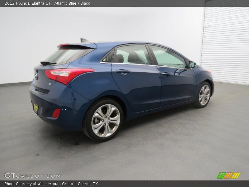 Atlantic Blue / Black 2013 Hyundai Elantra GT