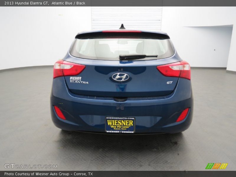 Atlantic Blue / Black 2013 Hyundai Elantra GT