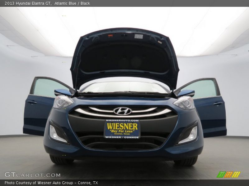 Atlantic Blue / Black 2013 Hyundai Elantra GT