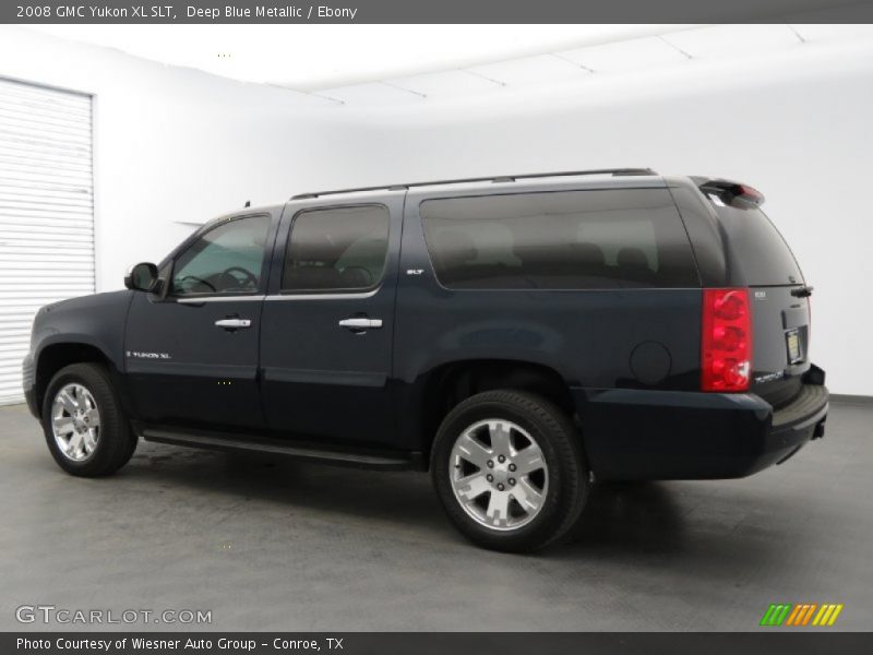 Deep Blue Metallic / Ebony 2008 GMC Yukon XL SLT