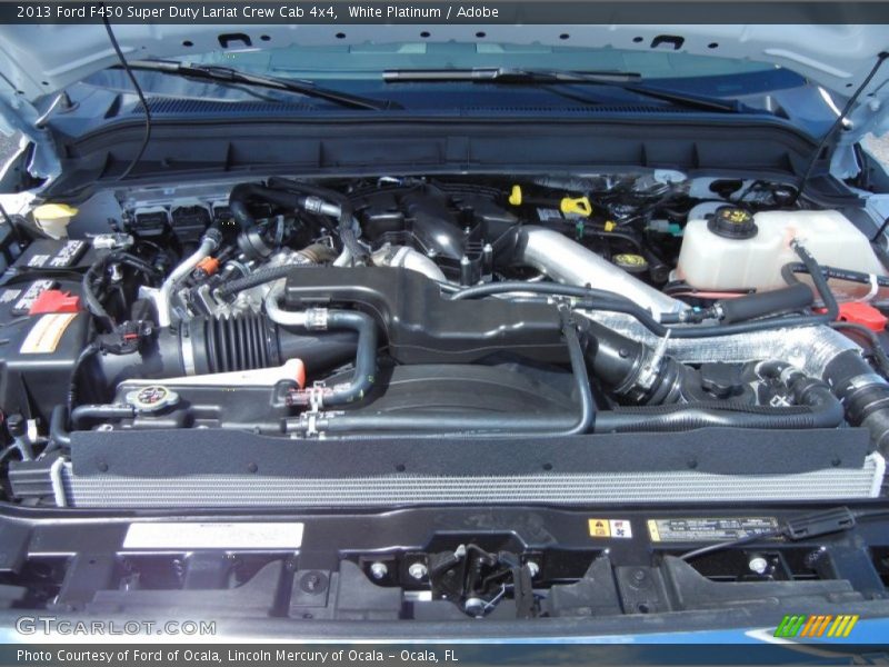  2013 F450 Super Duty Lariat Crew Cab 4x4 Engine - 6.7 Liter OHV 32-Valve B20 Power Stroke Turbo-Diesel V8