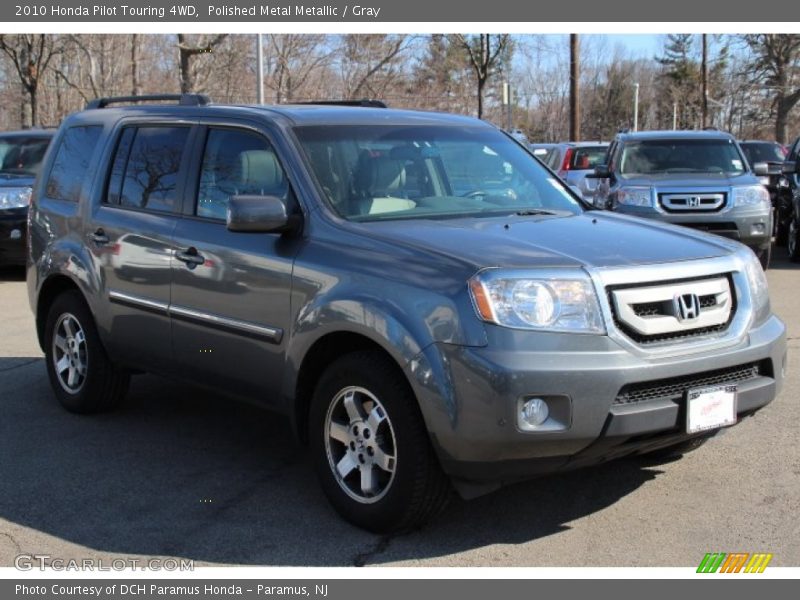 Polished Metal Metallic / Gray 2010 Honda Pilot Touring 4WD
