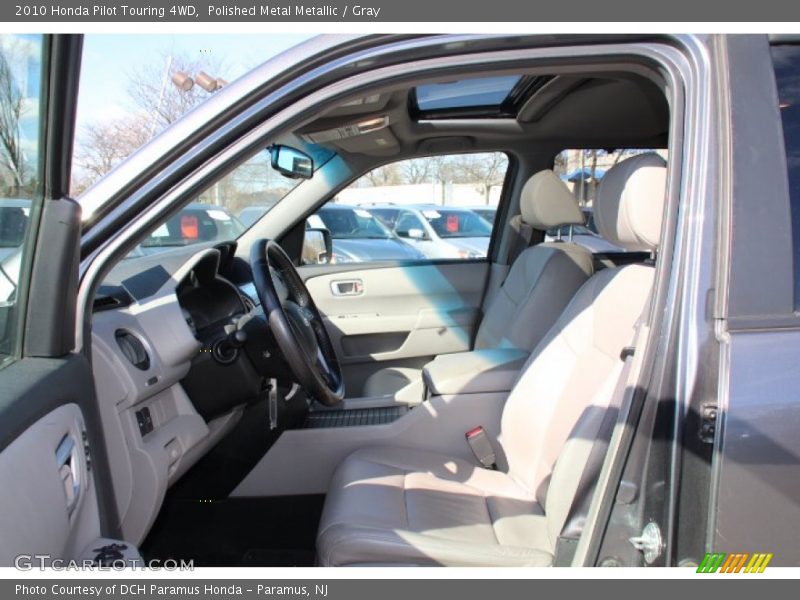 Polished Metal Metallic / Gray 2010 Honda Pilot Touring 4WD