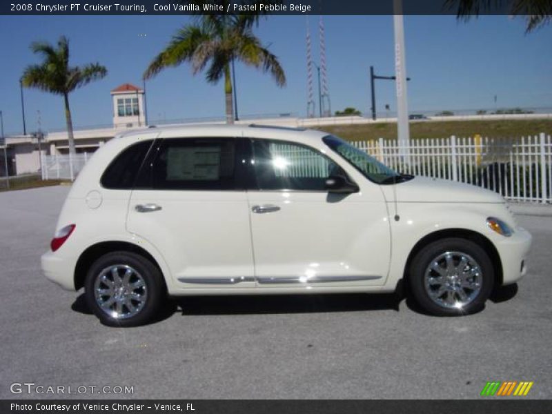 Cool Vanilla White / Pastel Pebble Beige 2008 Chrysler PT Cruiser Touring