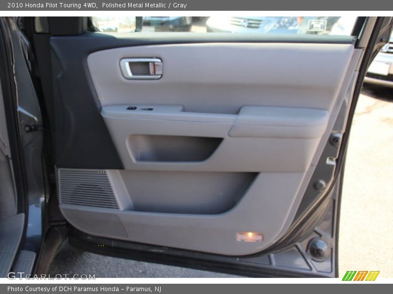Polished Metal Metallic / Gray 2010 Honda Pilot Touring 4WD