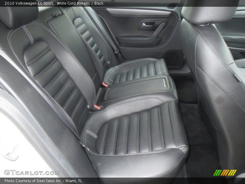 Rear Seat of 2010 CC Sport