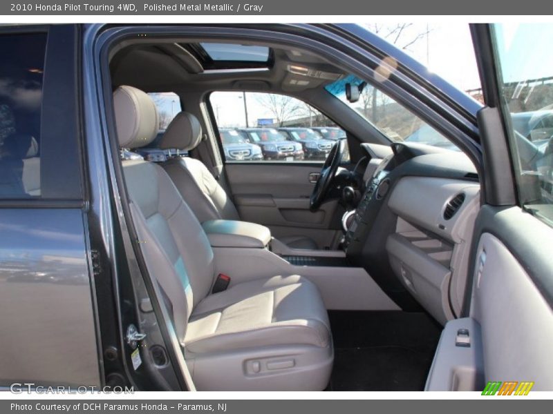  2010 Pilot Touring 4WD Gray Interior