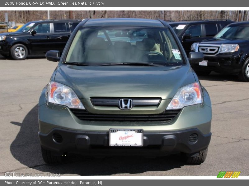 Green Tea Metallic / Ivory 2008 Honda CR-V LX 4WD