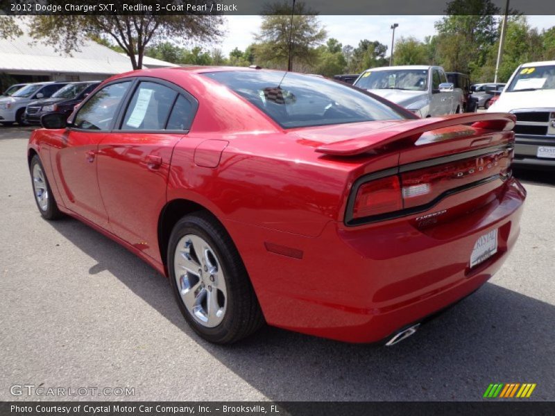 Redline 3-Coat Pearl / Black 2012 Dodge Charger SXT