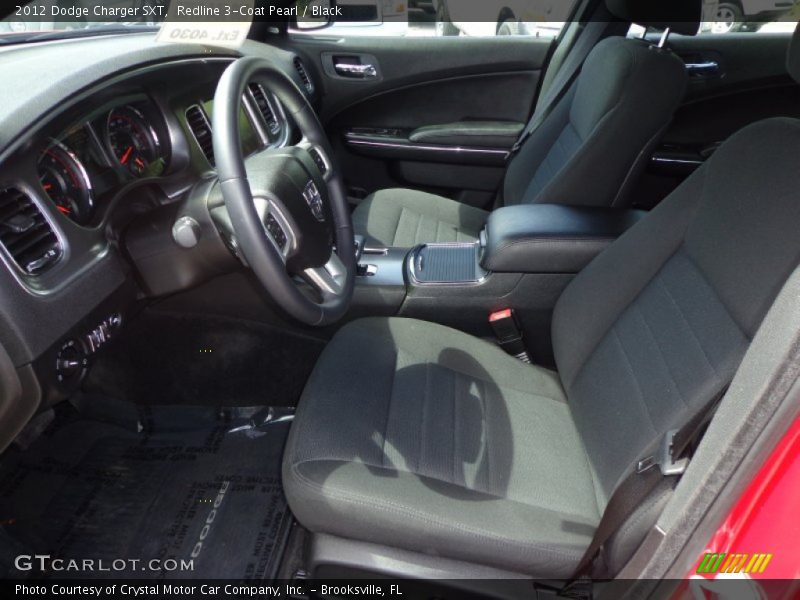 Redline 3-Coat Pearl / Black 2012 Dodge Charger SXT