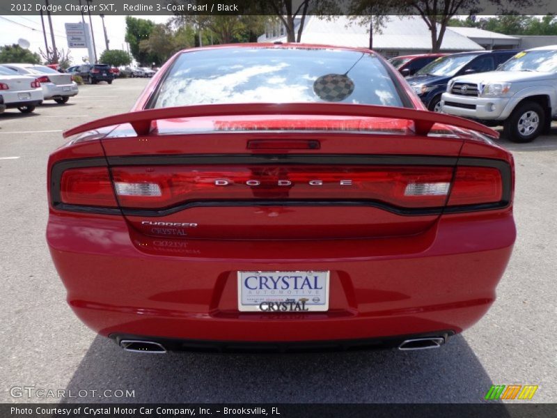 Redline 3-Coat Pearl / Black 2012 Dodge Charger SXT