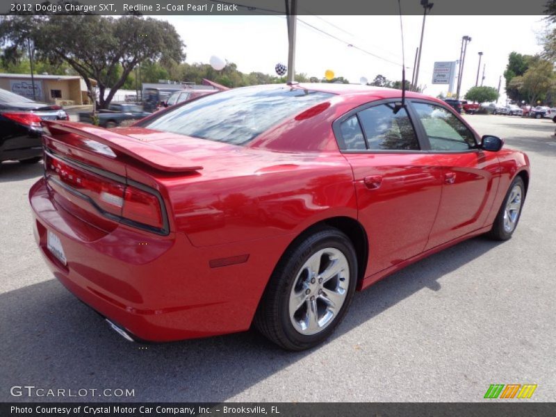 Redline 3-Coat Pearl / Black 2012 Dodge Charger SXT