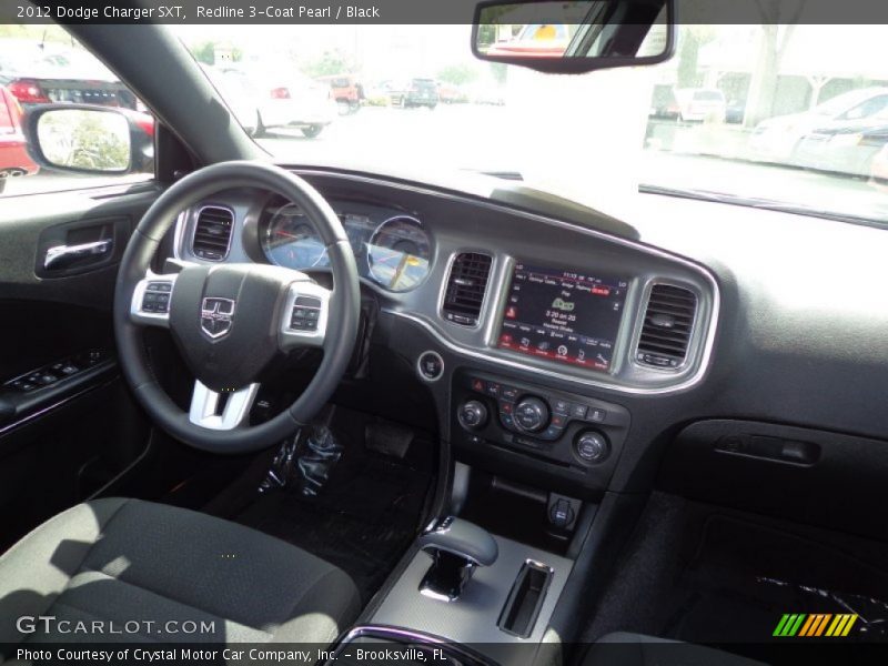 Redline 3-Coat Pearl / Black 2012 Dodge Charger SXT