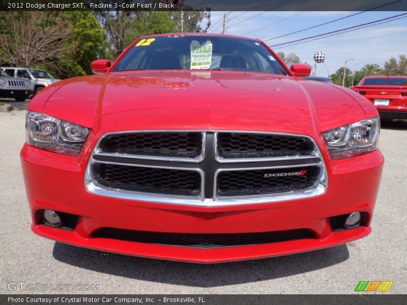 Redline 3-Coat Pearl / Black 2012 Dodge Charger SXT