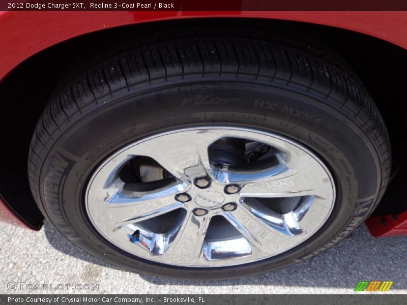 Redline 3-Coat Pearl / Black 2012 Dodge Charger SXT
