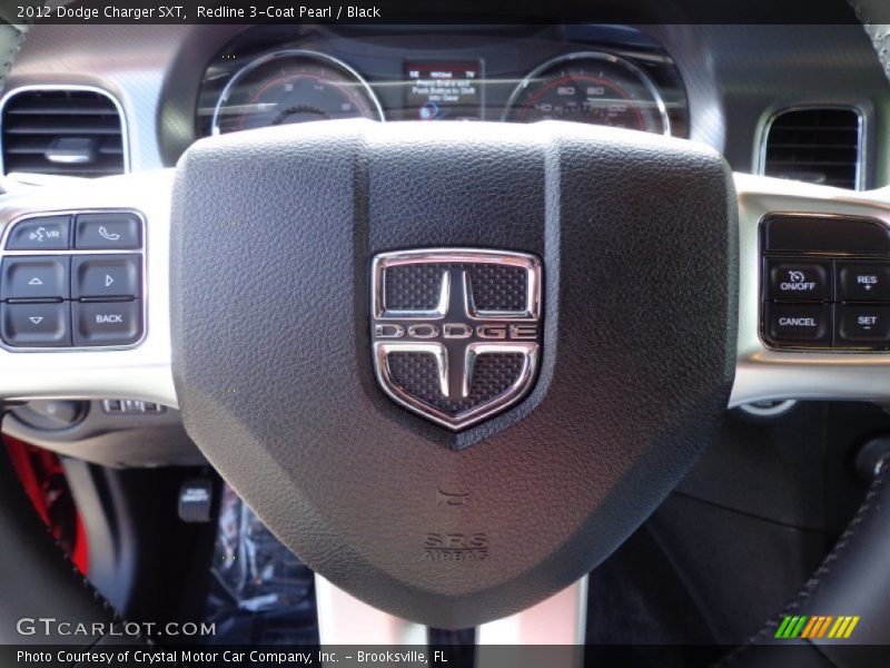 Redline 3-Coat Pearl / Black 2012 Dodge Charger SXT