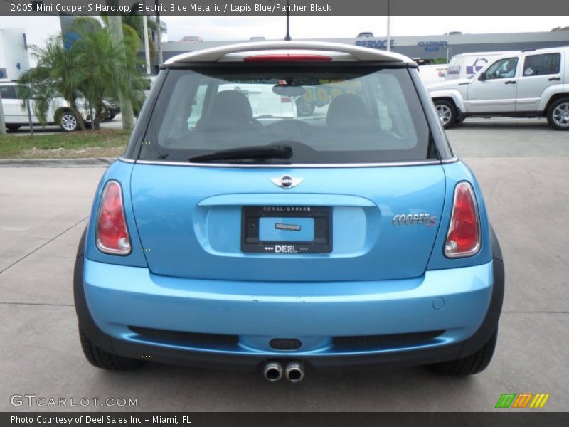 Electric Blue Metallic / Lapis Blue/Panther Black 2005 Mini Cooper S Hardtop
