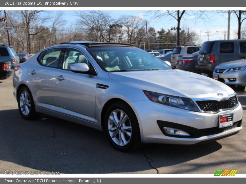 Bright Silver / Gray 2011 Kia Optima EX