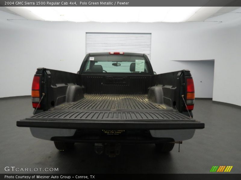 Polo Green Metallic / Pewter 2004 GMC Sierra 1500 Regular Cab 4x4