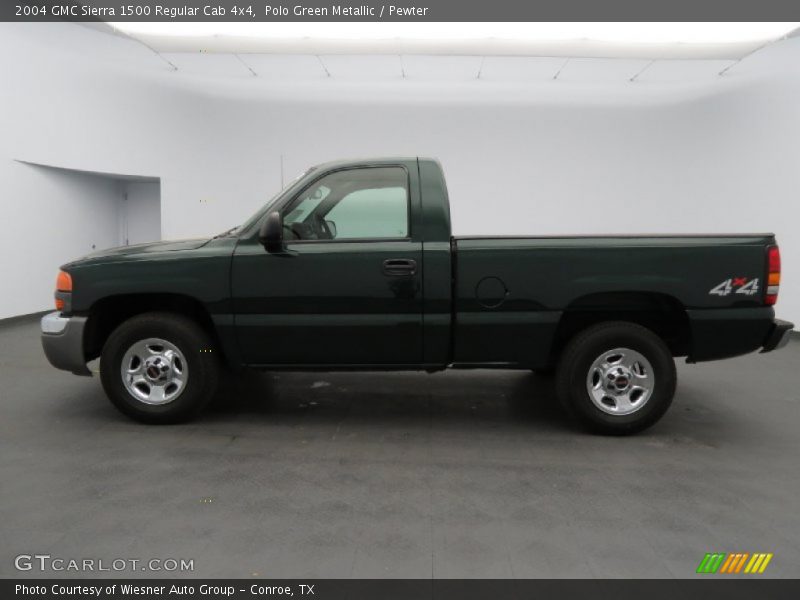  2004 Sierra 1500 Regular Cab 4x4 Polo Green Metallic