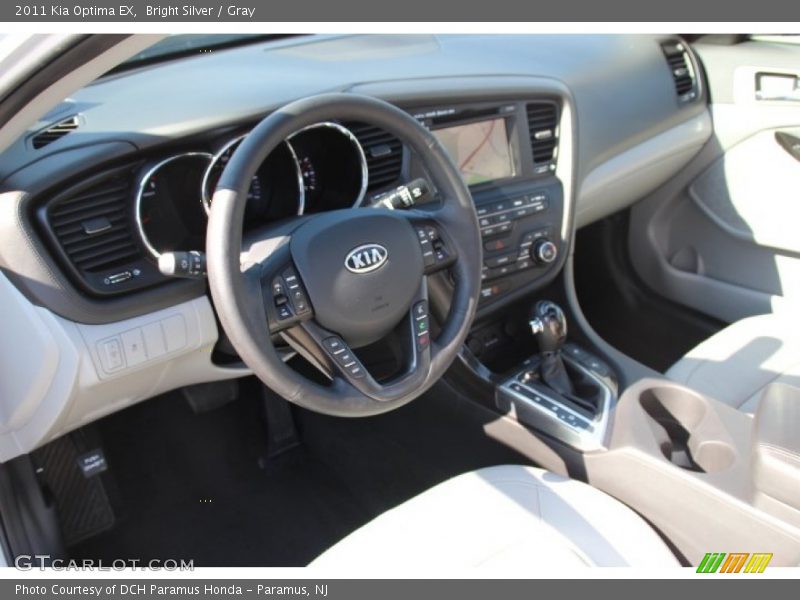 Bright Silver / Gray 2011 Kia Optima EX