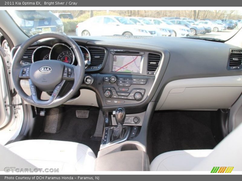 Bright Silver / Gray 2011 Kia Optima EX