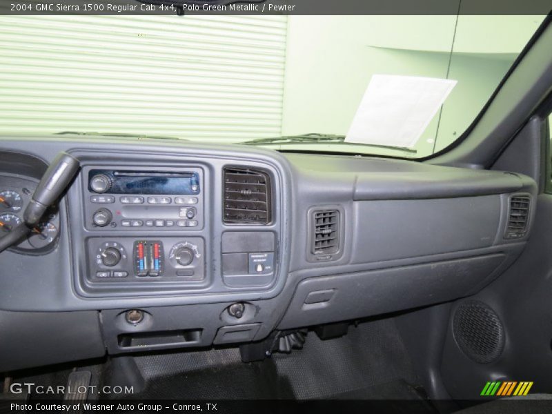 Polo Green Metallic / Pewter 2004 GMC Sierra 1500 Regular Cab 4x4