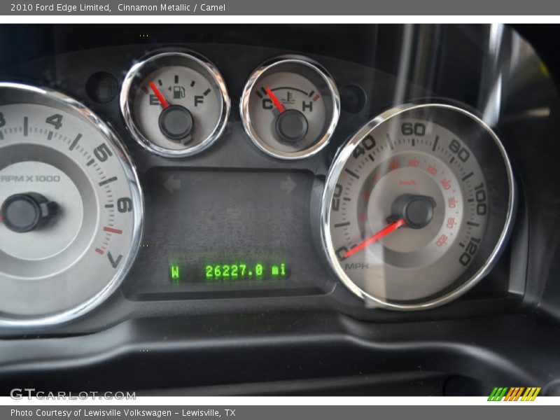 Cinnamon Metallic / Camel 2010 Ford Edge Limited