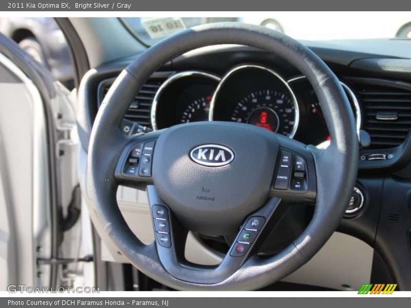 Bright Silver / Gray 2011 Kia Optima EX