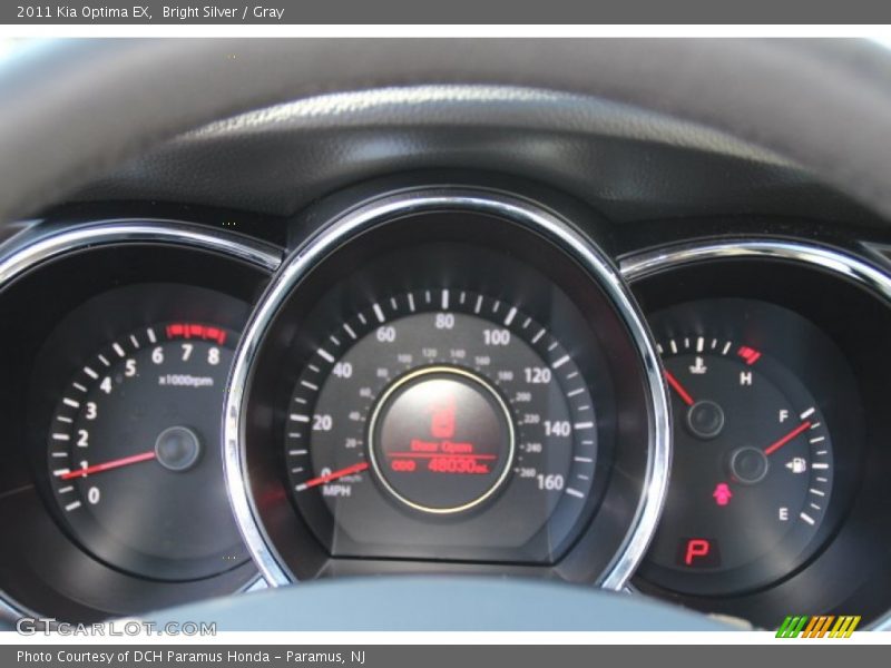 Bright Silver / Gray 2011 Kia Optima EX