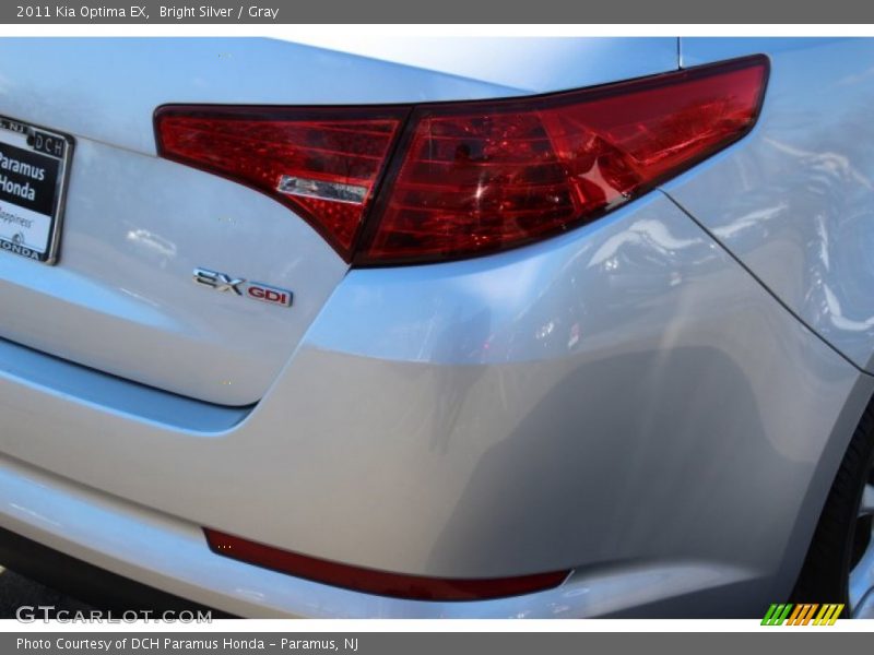 Bright Silver / Gray 2011 Kia Optima EX