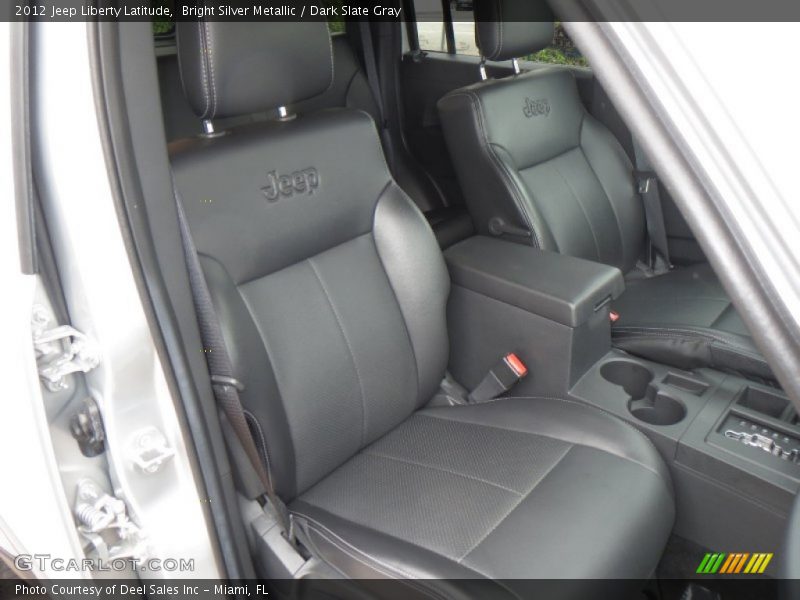 Bright Silver Metallic / Dark Slate Gray 2012 Jeep Liberty Latitude