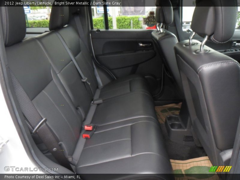 Bright Silver Metallic / Dark Slate Gray 2012 Jeep Liberty Latitude