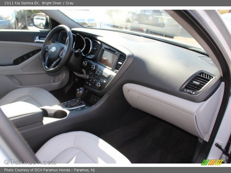 Bright Silver / Gray 2011 Kia Optima EX