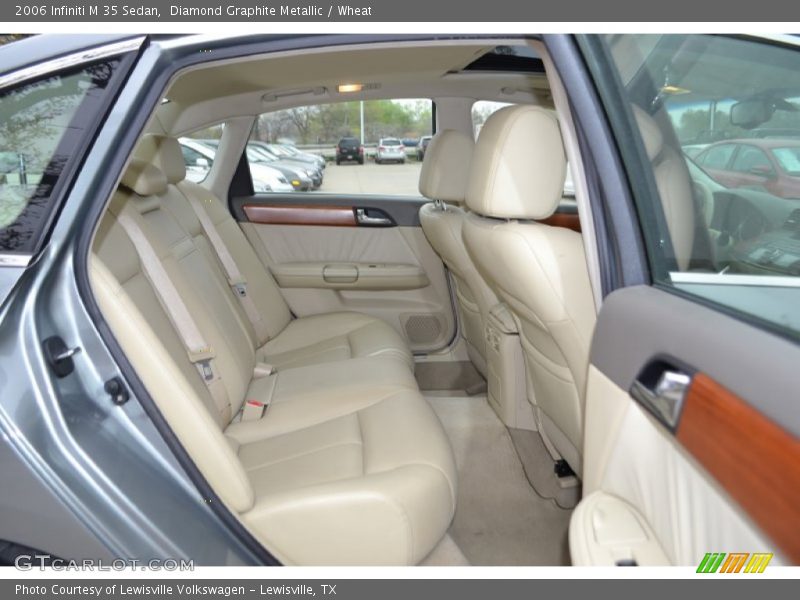 Diamond Graphite Metallic / Wheat 2006 Infiniti M 35 Sedan