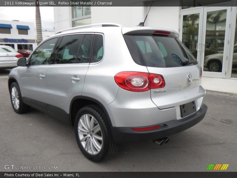 Reflex Silver Metallic / Charcoal 2011 Volkswagen Tiguan SEL
