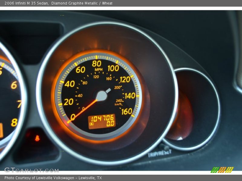 Diamond Graphite Metallic / Wheat 2006 Infiniti M 35 Sedan