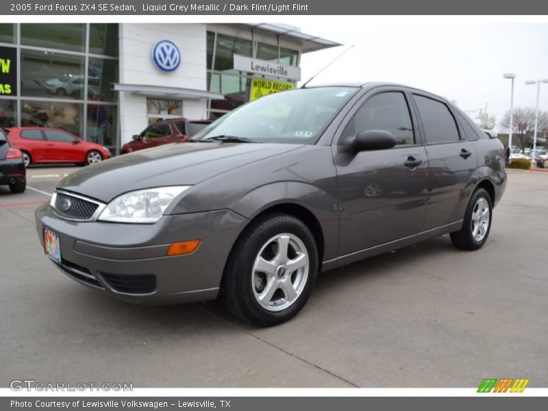 Liquid Grey Metallic / Dark Flint/Light Flint 2005 Ford Focus ZX4 SE Sedan