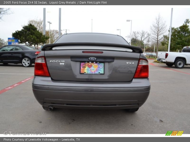 Liquid Grey Metallic / Dark Flint/Light Flint 2005 Ford Focus ZX4 SE Sedan