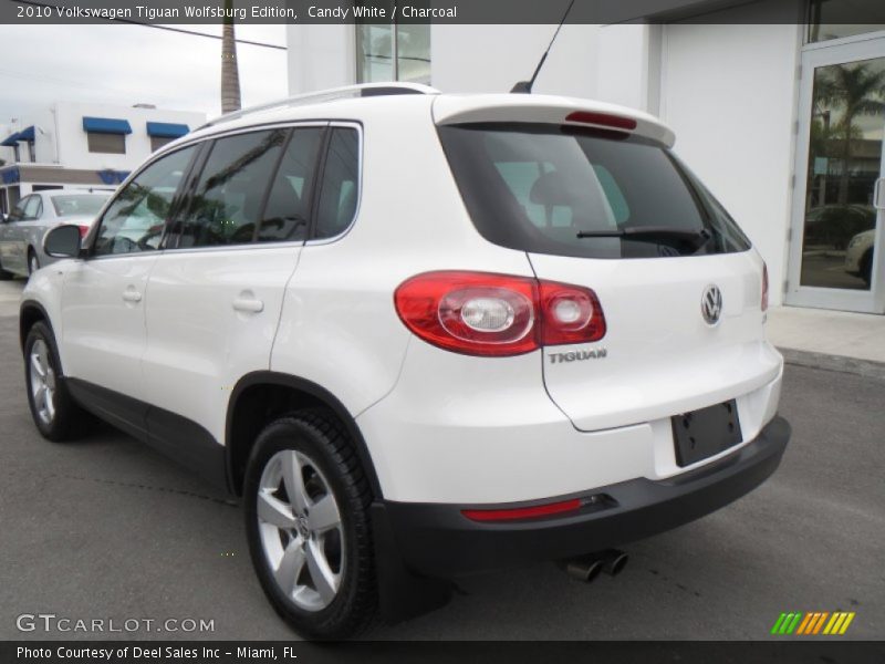 Candy White / Charcoal 2010 Volkswagen Tiguan Wolfsburg Edition