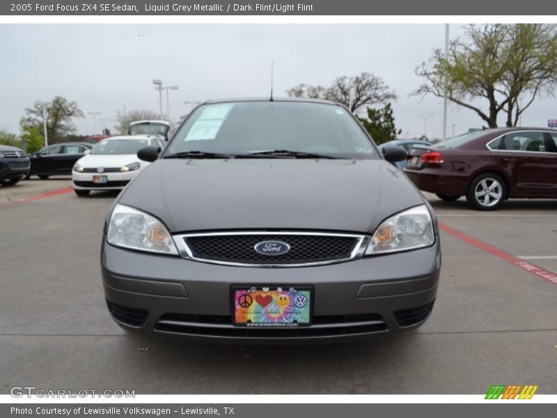 Liquid Grey Metallic / Dark Flint/Light Flint 2005 Ford Focus ZX4 SE Sedan
